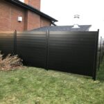 black privacy screen outdoor Miami