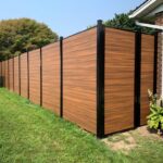 Woodgrain Aluminum Vinyl Privacy Screen Salt Lake City