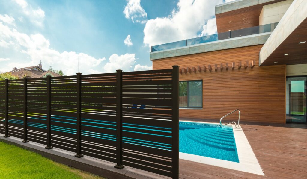 pool privacy panels Huntsville