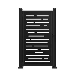 Blurrier Lines Privacy Screen Gate